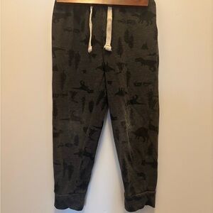 Old Navy Kids Dinosaur Print Joggers - Dark Gray